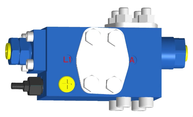 Huade Hydraulic valve HD-BLV16-1X Balancing Valve Production